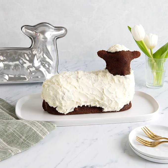 Nordic Ware 3D Lamb Cake Pan (Pack of 6)