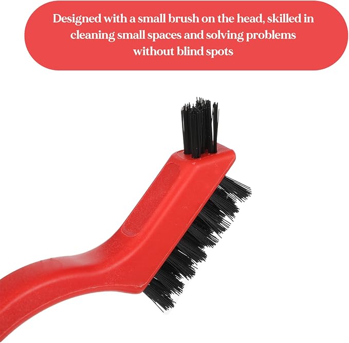 3PCS Small Nylon Brushes for Cleaning Dust, Car Detailing Brush Set for Automotive Interior Exterior, Non-Scratch Auto Detail Brush for Tight Spaces Delicate Surfaces Jewelry Computer Keyboard