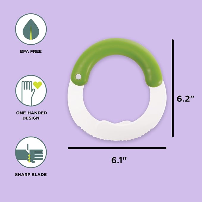 Chef'n 104-259-120 SaladShears Nylon Lettuce Chopper - White