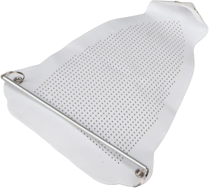 Iron Cover, Ironing Clothes Protector Iron Shoe 0.5mm Thick Prevent Burn Sticking Elastic Spring Iron Covers Slip On Ironing Shoe for Clothes Fabric Home