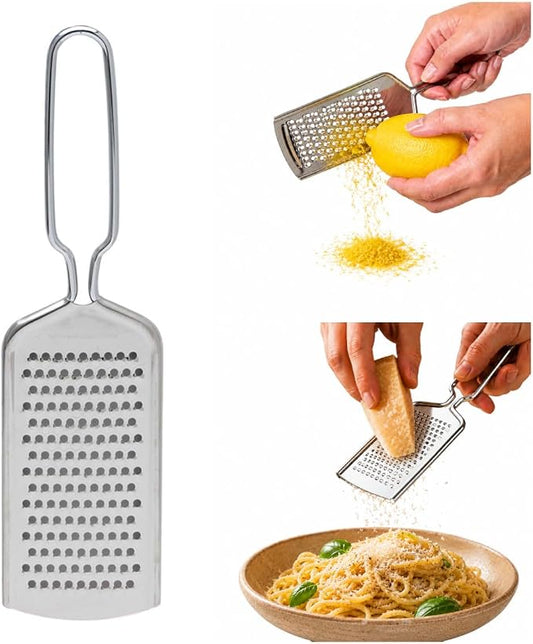 HIC Kitchen Handy Grater Zester, Japanese 420J2 Stainless Steel