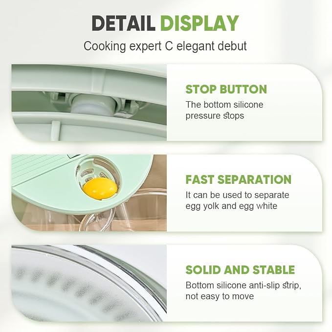 Salad Spinner with Slicer, 2026 New 3 in 1 Salad Spinner, Fruit Washing Bowl with Strainer, Berry Washing Bowl, Vegetables Wash Bowl for Salad, Lettuce, Food Washing (1, White)