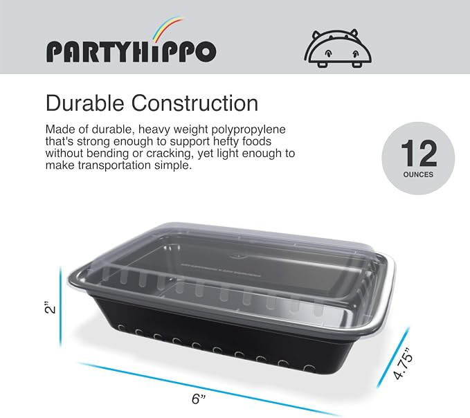 Small Meal Prep Containers Single Lids, 12 OZ 12-pack, Food Storage Bento BPA Free | Stackable | Reusable Lunch Boxes, Microwave/Dishwasher, Freezer Safe,Portion Control