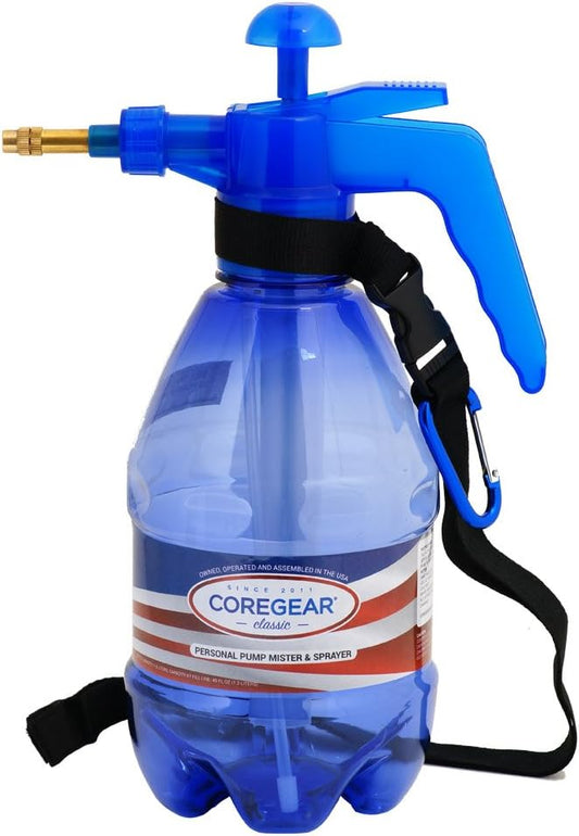 Classic USA Misters 1.5 Liter Personal Water Mister Pump Spray Bottle