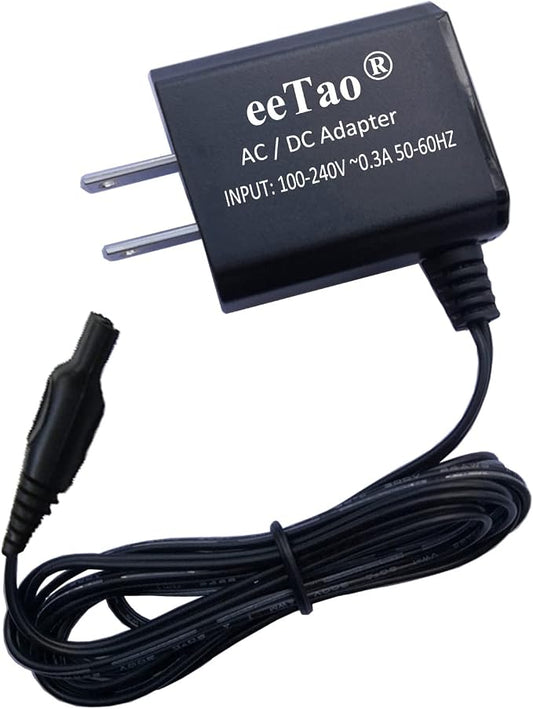 5V Charger for Mugensa Mach5 Fabric Shaver Lint Remover Clothes and Furniture 5200mAh Lithium Battery 18W DC5V 1000mA 0.9A Replacement Power Supply Adapter Cord Cable