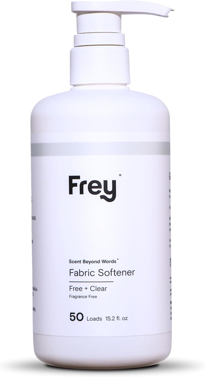 FREY Plant-Powered Fabric Softener, 1-Pack, Fragrance Free