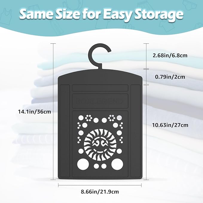 BoxLegend Shirt Folding Board Durable Shirt Folder Hook for Hanging | Easy Folding, Clothes Folder for Adult and Kids
