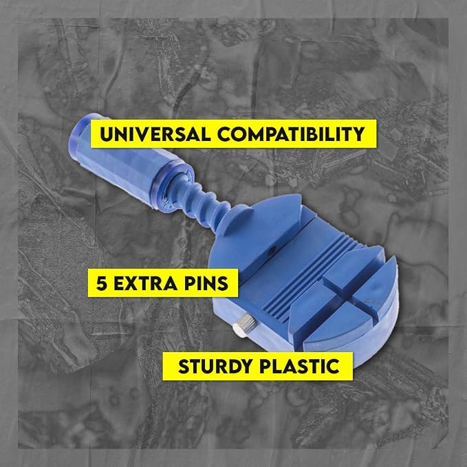 SE Watch Link Remover Tool with 5 Extra Pins - DIY Bracelet & Watch Adjustments, Blue - JT6305A