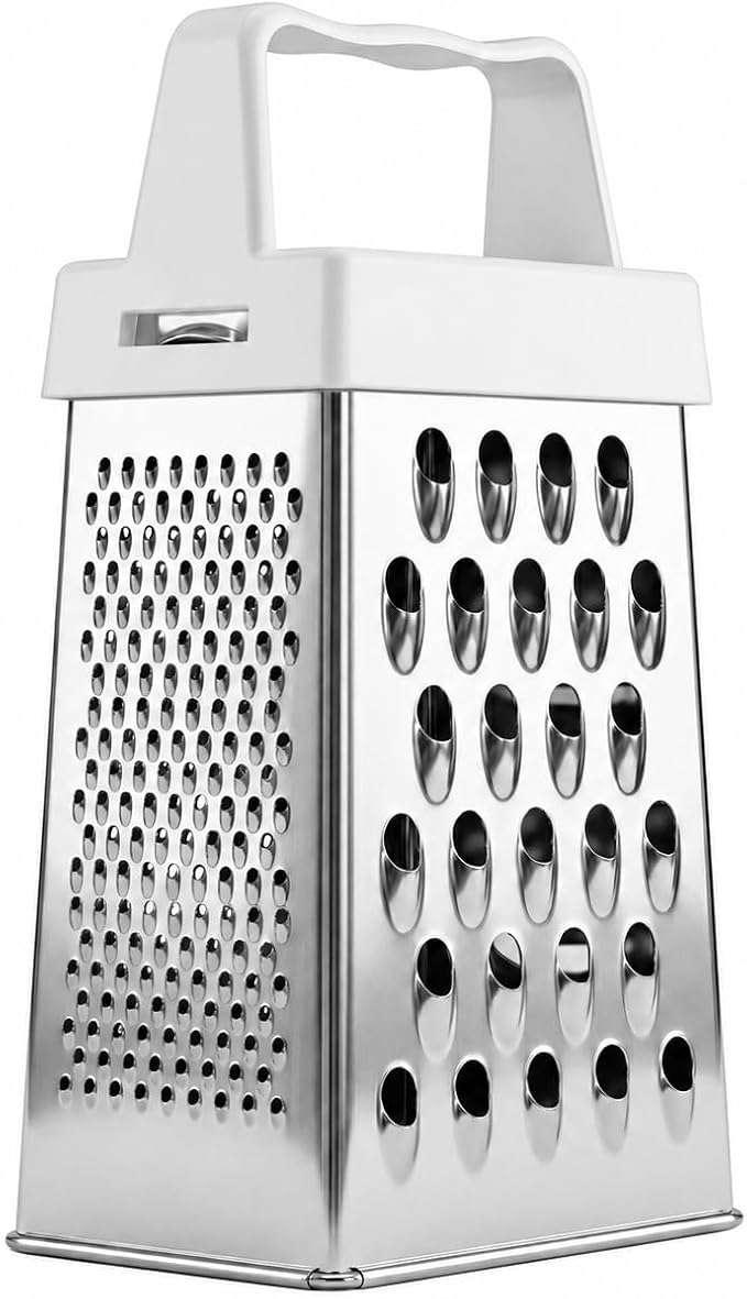 HIC Kitchen Mini Garlic Grater Slicer, Stainless Steel