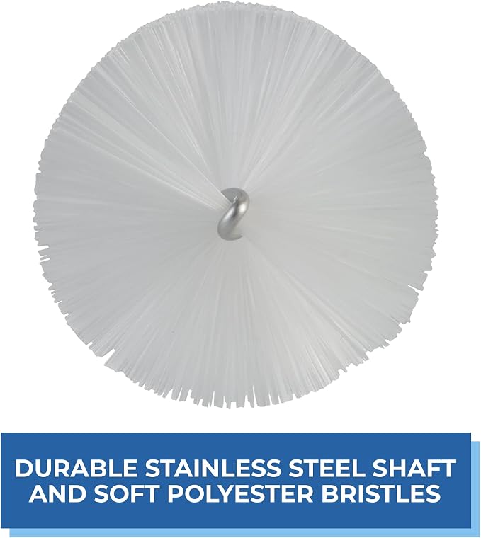Vikan 53705 Tube Brush,2.4",PP/PBT,White