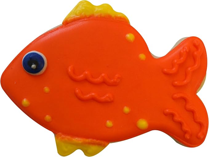 Fishing Themed Cookie Cutter Set by R&M International, Silver