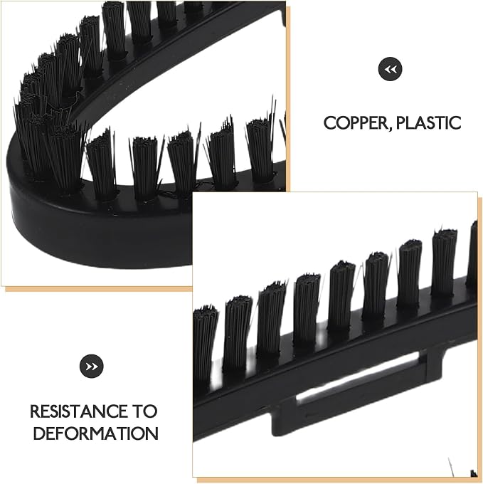 Replacement Garment Steamer Brush Head Attachment for Clothes with Dust Removal Feature and Suitable Fit Design, Sturdy Plastic Material for Home Use and Professional Laundry