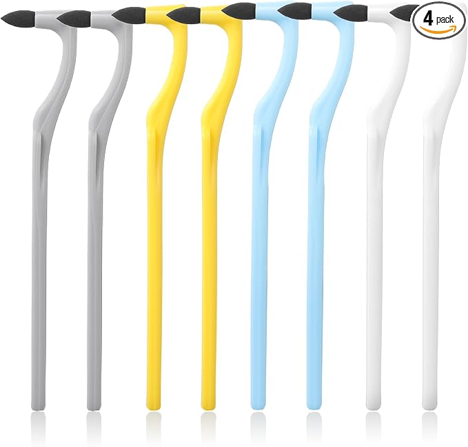 JJUNW Dental Tooth Stain Removers, Dental Plaque Tool Tartar Eraser Polisher Professional Teeth Whitening Polishing Cleaning Kit for Teeth Whitening Polishing Oral Care(8PCS)