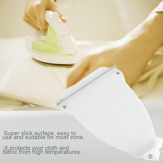 Iron Protective Cover, Non Stick Iron Sole to Improve Ironing Results, Easy Installation