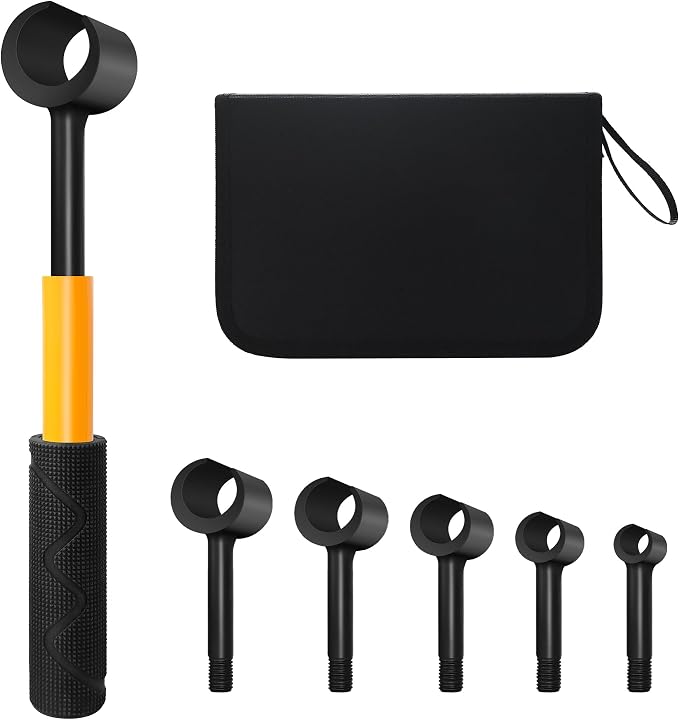 Door Hinge Adjustment Tool for Residential and Commercial | 5-in-1 Hinge Gap Adjusting Wrench for Door Quick and Efficient Solutions, User-Friendly Adjustments Tools