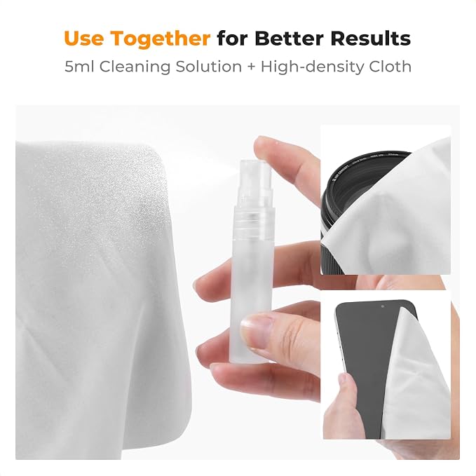 K&F CONCEPT 22 in 1 Electronics Cleaning Kit for Phone, Keyboard, Laptop | Multi-Cleaning Tools, Remove Dirt In Crevices and Holes, Clean Oil and Fingerprints, All-in-One Design, Wide Application
