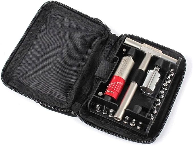 Fix It Sticks 15-65 Inch Lbs All-in-One Torque Driver Kit Custom Bundle | Locking Ratcheting T-Way Spanner, FISMUTK+TWAY-LOCK