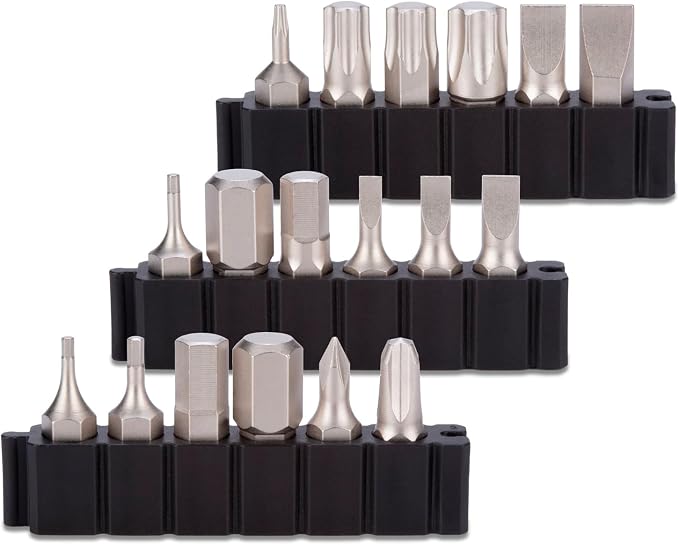 Fix It Sticks Shooting/Hunting Bit Pack w/Holder Included | Multi-Purpose Durable Corrosion-Resistant Compact Gunsmith General Maintenance Add-On Bit Set, Compatible with 1/4" Drivers