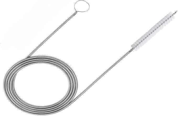 60 Inch Long Drain Brush Flexible Tube Brush, Sunroof Drain Cleaning Tool, Pipe Cleaning Brush Tool, Suitable for Home, Kitchen, Fish Tank, Water Pump Accessories