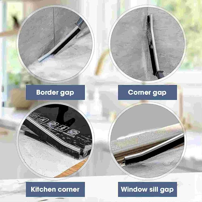Crevice Cleaning Brushes Tool kit Small Brush Disposable Toilet Brush Deep Cleaning Brush Shower Nozzle Anti-Clogging Pore Gap for Gap Corner of Stove Hard to Reach Cleaning Tools