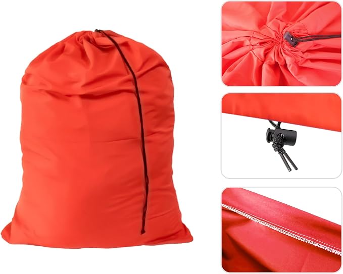 Extra Large Laundry Bag 30"x40", Varied Colors, 6 Pack | Travel Laundry Bags, Drawstring Closure, 30"x40", For college, dorm and apartment dwellers