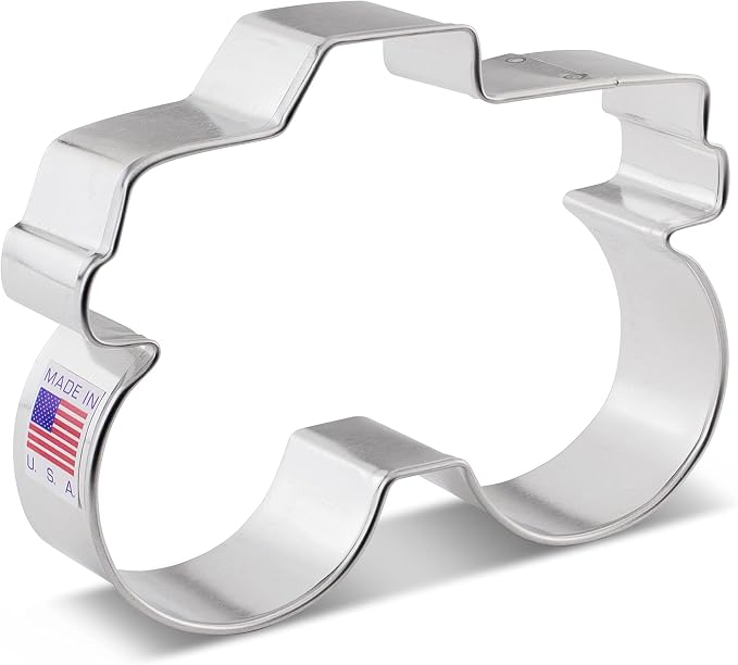Ann Clark Monster Truck Cookie Cutter, 4" Made in USA