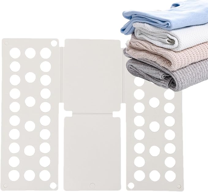 T-Shirt Folder Board, Shirt Folding Plate, Laundry Folders Folding Boards, Fast Foldable Laundry Organizer, Liner Sorter Fold Helper for kids clothes