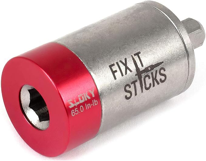 Fix It Sticks Large Durable Accurate Lightweight Torque Control Tool | Easy-to-Use Limiter, Compatible with Standard 1/4" Drivers