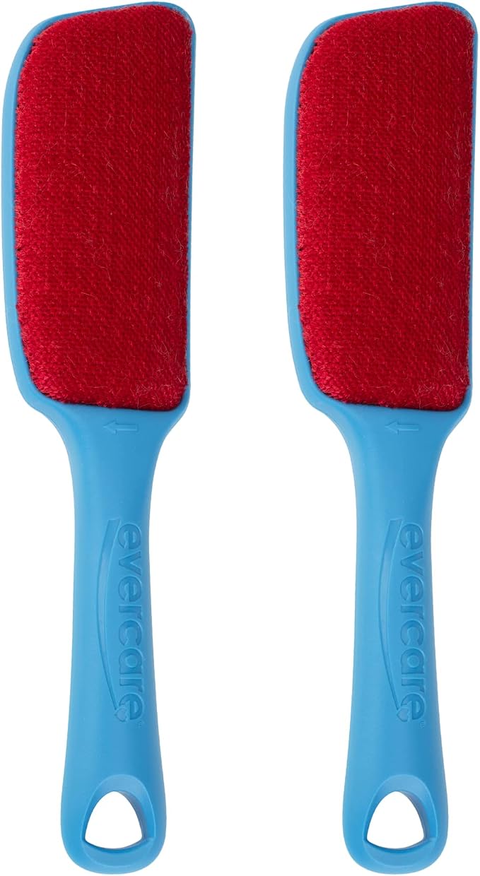 Evercare Magik Lint Brush, Two-Sided Lint and Pet Hair Remover, 2-Pack