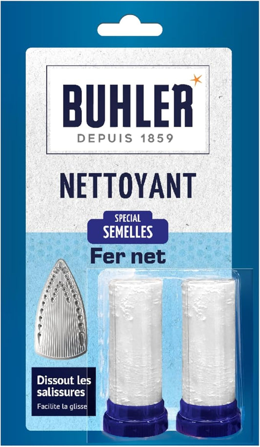 Buhler - Iron Cleaner - Specially Designed for Sole Plates - 2 Sticks