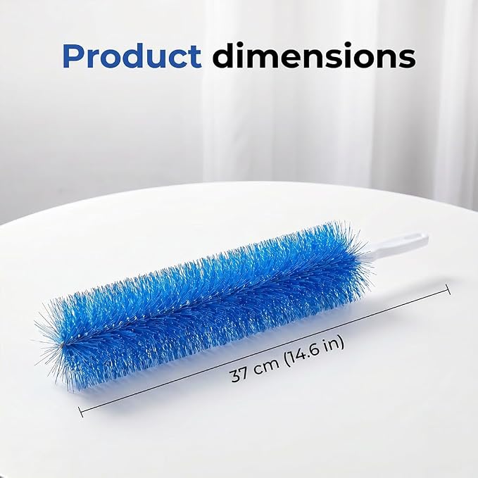 2026 New Bendable Microfiber Head Reusable Dust Remover | Fan Cleaner Brush, Flexible Dusting Brush Tool for Electric Fans Air Conditioning Ceiling Fan Blind Home Car Vents Curtain