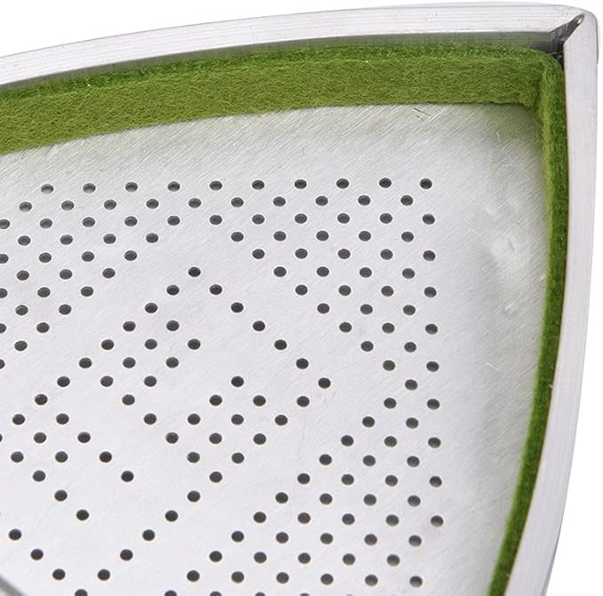 Ironing Shoe, Aluminium Cover Iron Shoe Ironing Shoe Compatible with Most Electric Steam Iron Electric Iron Shoes Cover Ironing Machine Accessories Prevents Scorching, Sticking