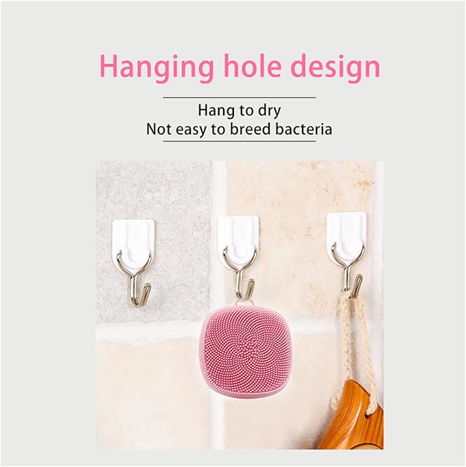 Silicone face Scrubber for Women Facial Cleansing Brush Silicone Face Wash Brush Manual Waterproof Cleansing Skin Care Face Brushes for Cleansing and Exfoliating