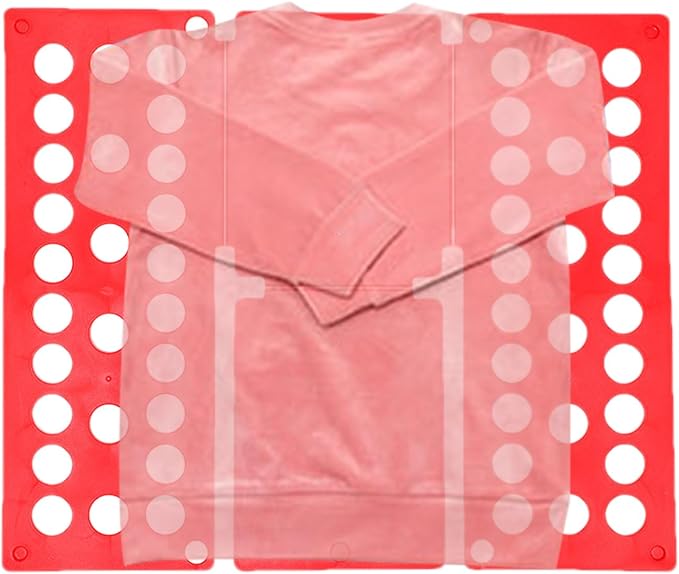 T-Shirt Folder Board, Shirt Folding Plate, Laundry Folders Folding Boards, Fast Foldable Laundry Organizer, Liner Sorter Fold Helper for kids clothes