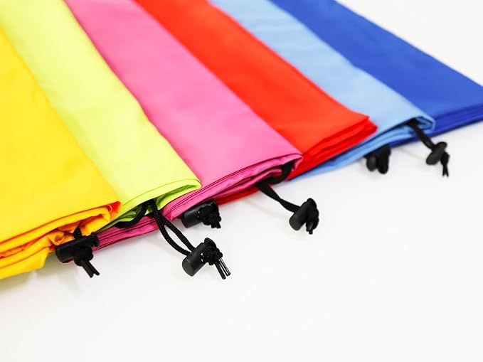 Laundry Bags Set of 16 Pack, Varied Colors | 6 Pcs Extra Large 30"x40", 10 Pcs Mesh Bags for Delicates, For College Dorm Apartment Dwellers Travel