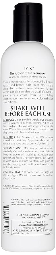 PowerTools TCS, The Original Color Stain Remover 10 oz | Shake Well & Apply Prior To Hair Color As A Barrier | Does Not Interfere With Color Process (2)