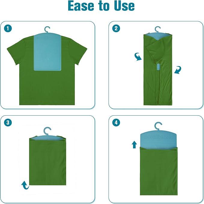 BoxLegend Shirt Folder Enlarged Clothes Folding Board with Hook Plus | Shirt Folding Board Durable T Shirt Folder