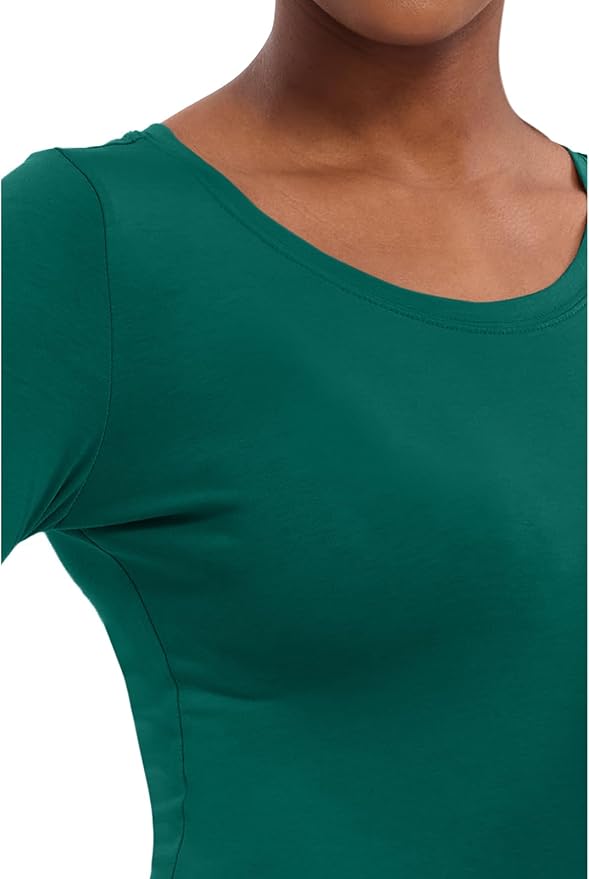 Healing Hands Underscrub Long Sleeve Women Knits Scrub Tops | Soft Cotton Blend Knit, Breathable Stretch Comfort, Machine Wash, Easy Care Fabric, Ideal For Layering Under Scrubs
