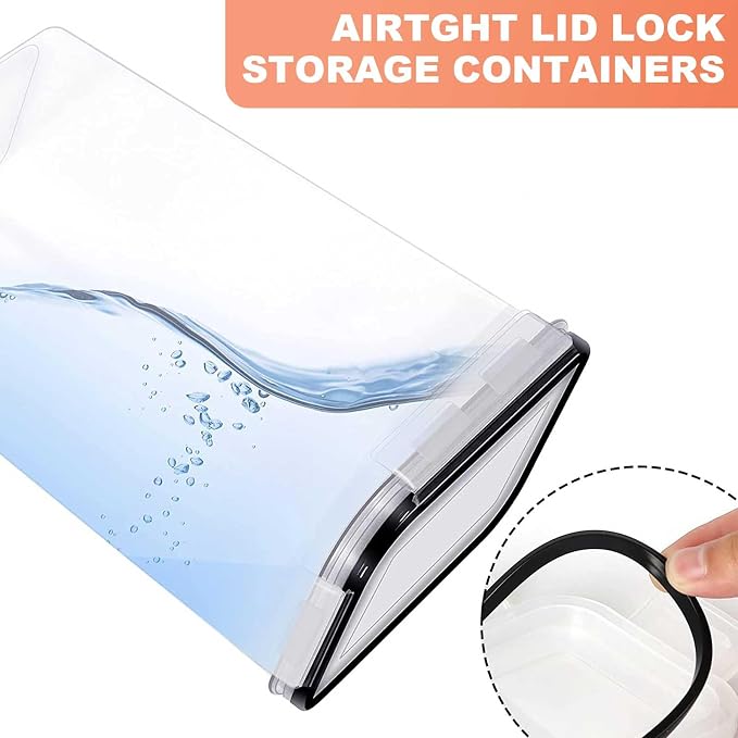 24 Pack Airtight Food Storage Containers