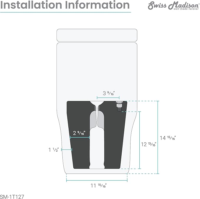 Ivy One-Piece Toilet, 10" Rough-in 1.1/1.6 gpf