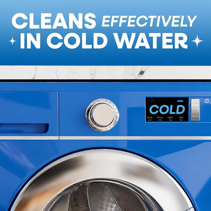 Persil Free & Sensitive Liquid Laundry Detergent, 110 Loads, 82.5 Fl Oz | Deep Clean & Care, Unscented Dye Free, Hypoallergenic for Sensitive Skin, Ultra Concentrated, HE Safe, All Water Temperatures