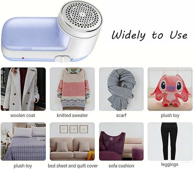 Fabric Shaver Lint Remover Electric Sweater Defuzzer for Clothes Bedding Couch Fuzz Lint Balls Bobbles