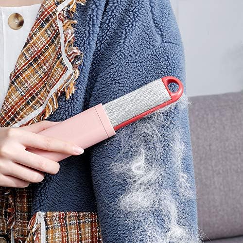 Arinda Perfect Fur Cleaner Reusable Lint Remover Garment Brush Pet Hair Remover for Home Travel Portable