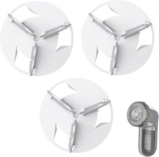 (ONLY For 3-Leaf)Compatible with Beautural Fabric Shaver Replacement Blades | Sweater Defuzzer Refills Fit for Beautural Fabric Shaver and Lint Remover Replacement Blades,3Pcs
