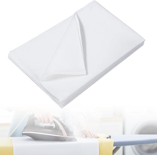 2 Pcs Cotton Ironing Cloth to Protect Clothes 20 X 27 Pressing Cloth for Ironing Fabric Press Clothing Sewing and Iron Fabric Protector Press Tool