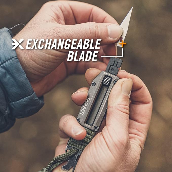 Gerber Prybrid X EDC Pocket Knife Multitool with Bottle Opener, Urban Blue