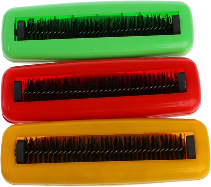 Plastic Sweeper Carpet Table Single Brush Dirt Crumb Collector Cleaner Roller, 21x7x4cm