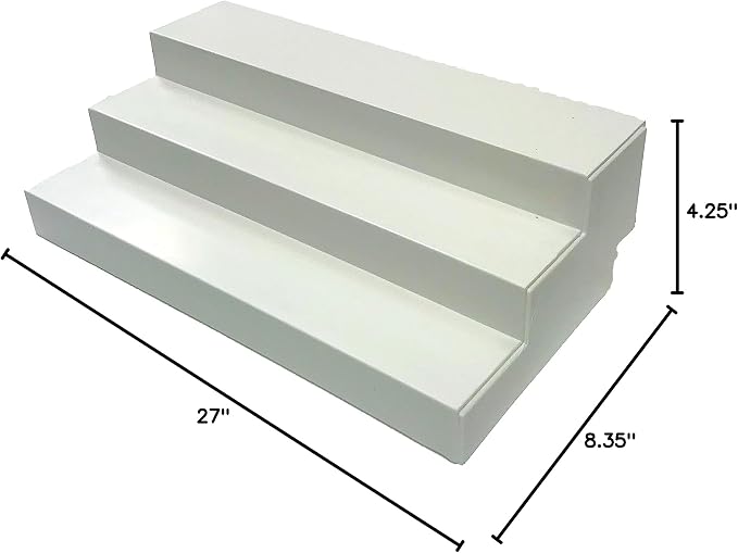 Dial Industries 3 Tier Expandable Cabinet Shelf Organizer, Standard
