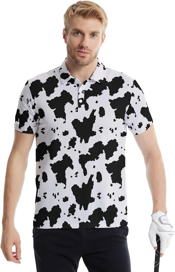 Polo Shirts for Men Moisture Wicking Mens Polo Shirts Patriotic Shirts for Men