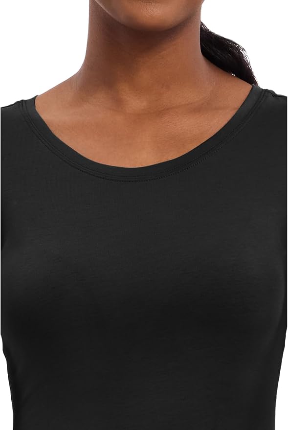Healing Hands Underscrub Long Sleeve Women Knits Scrub Tops | Soft Cotton Blend Knit, Breathable Stretch Comfort, Machine Wash, Easy Care Fabric, Ideal For Layering Under Scrubs